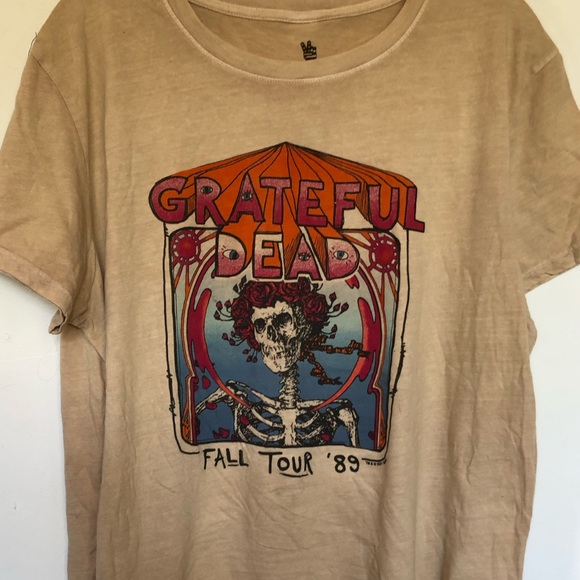 Grateful Dead 89 Fall Tour Band Tee - Picture 2 of 3